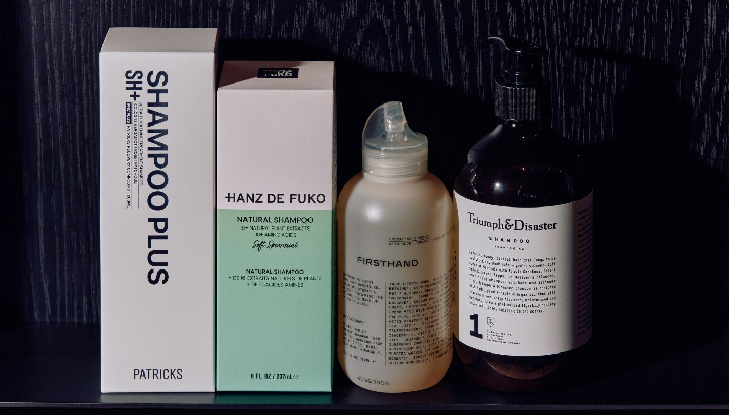 Patricks Hanz de Fuko Firsthand mixed shampoos