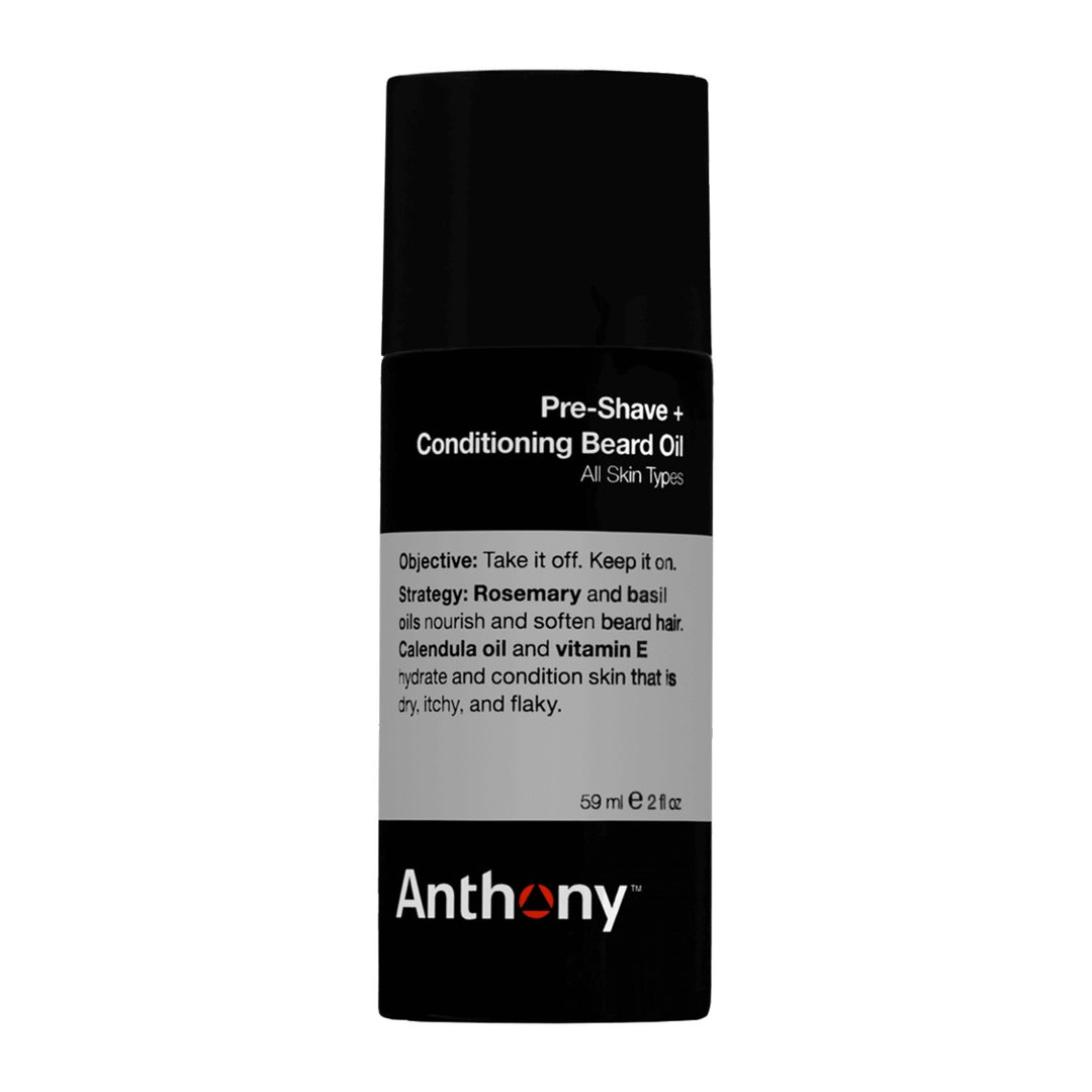 Anthony Pre-Shave + Conditioning Beard Oil, 59ml