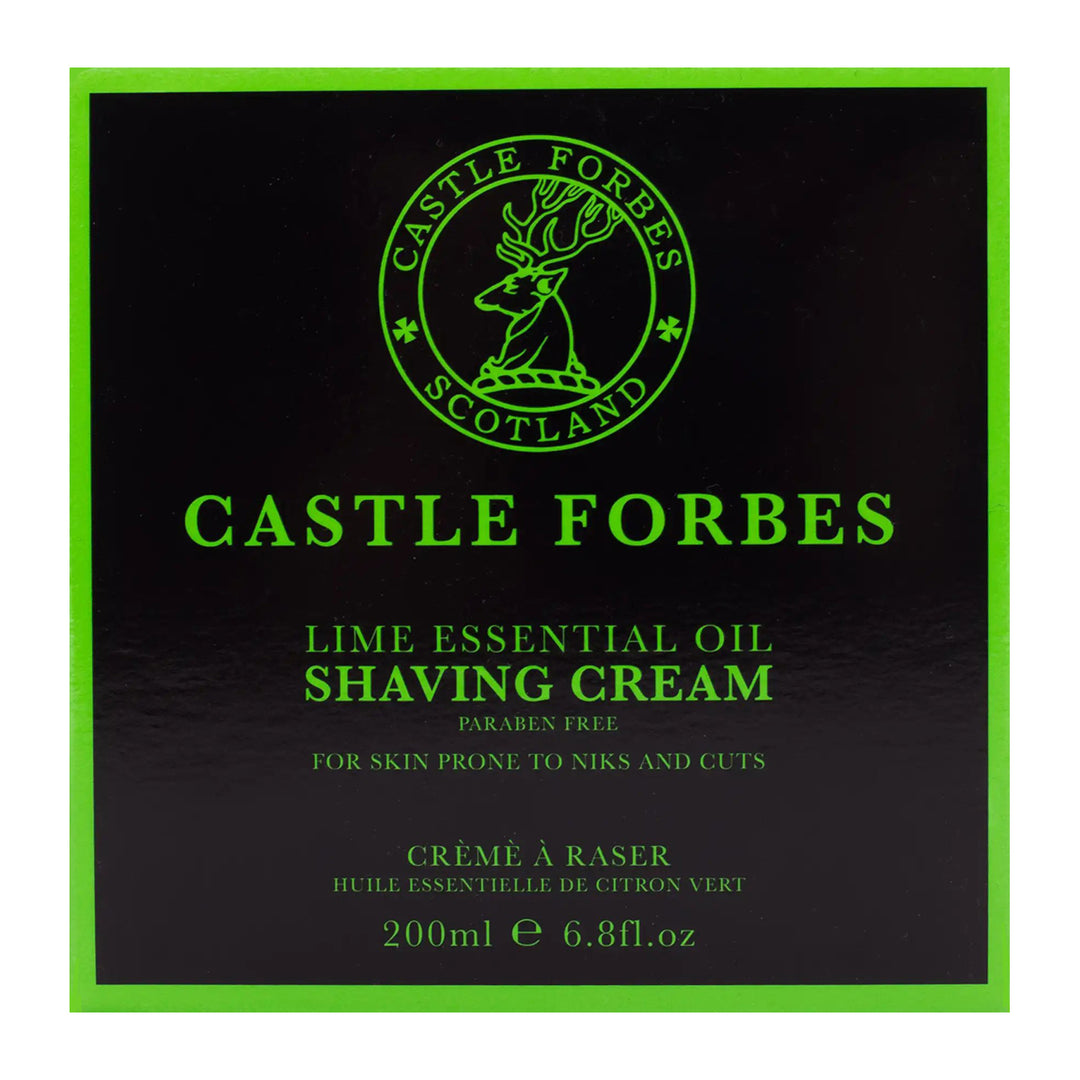 Castle Forbes Lime Shaving Cream, 200ml