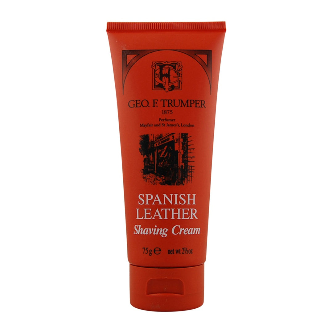 Geo. F. Trumper Spanish Leather Shaving Cream Tube, 75g