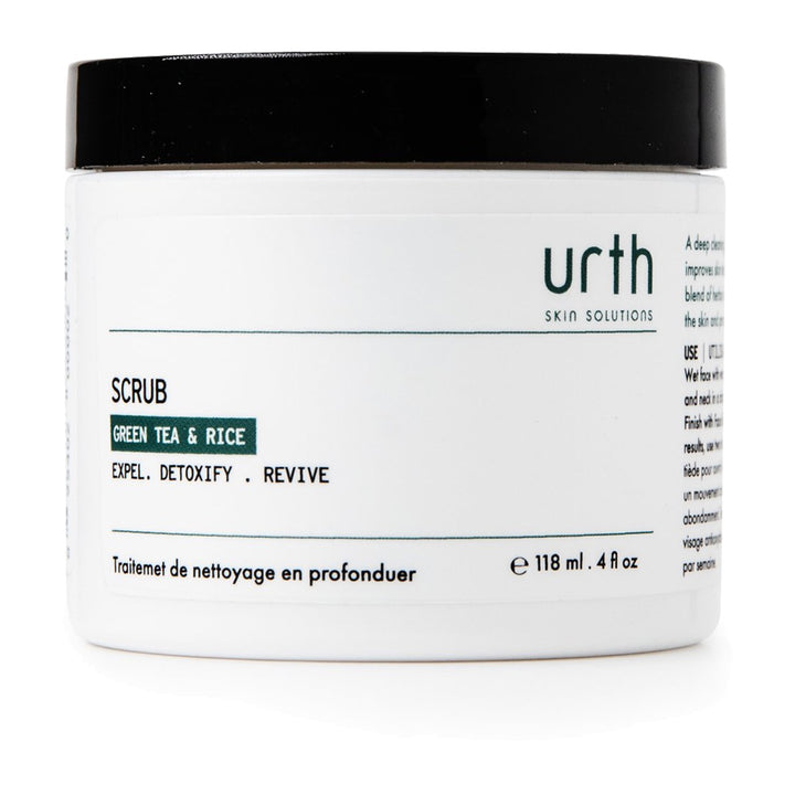 Urth Face Scrub with Green Tea & Rice, 118ml