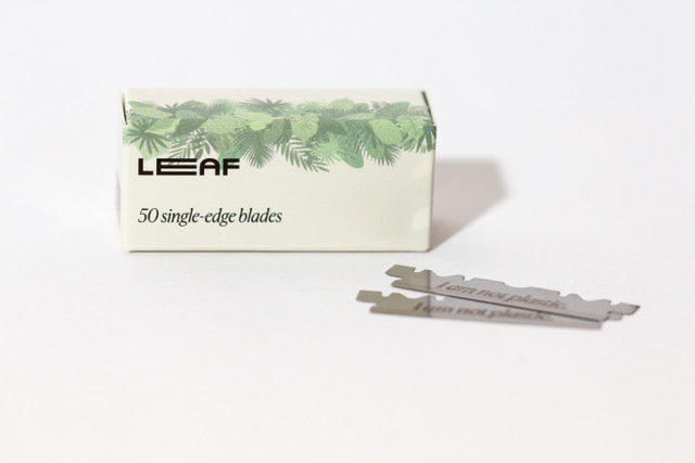 Leaf Shave Single Edge Blades (50)