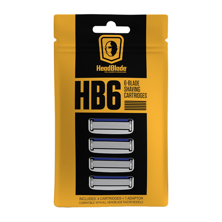 HeadBlade HB6 Refill Blades (4)