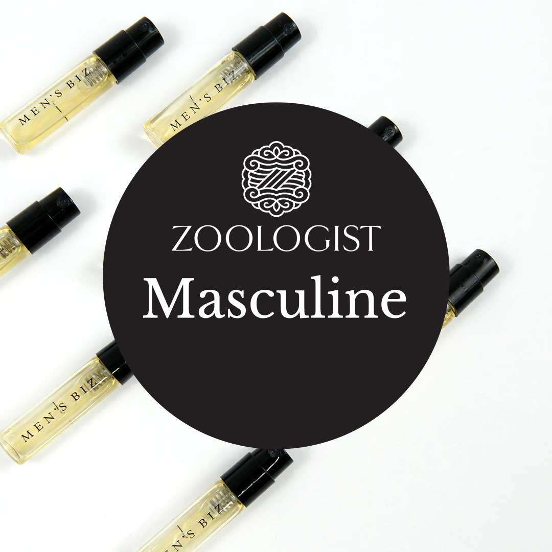 Zoologist Masculine Menagerie Fragrance Sample Pack, 6 x 1ml