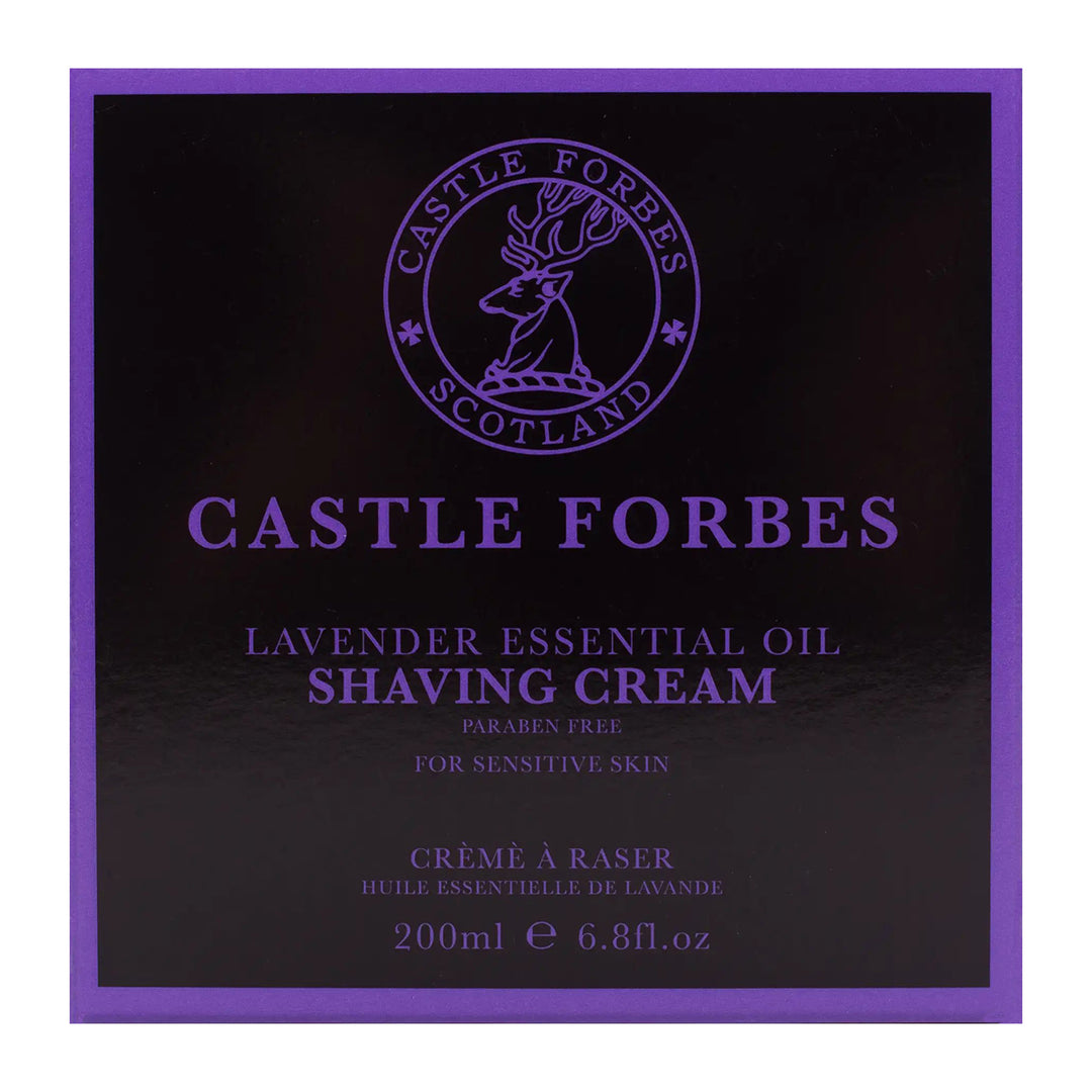 Castle Forbes Lavender Shaving Cream, 200ml