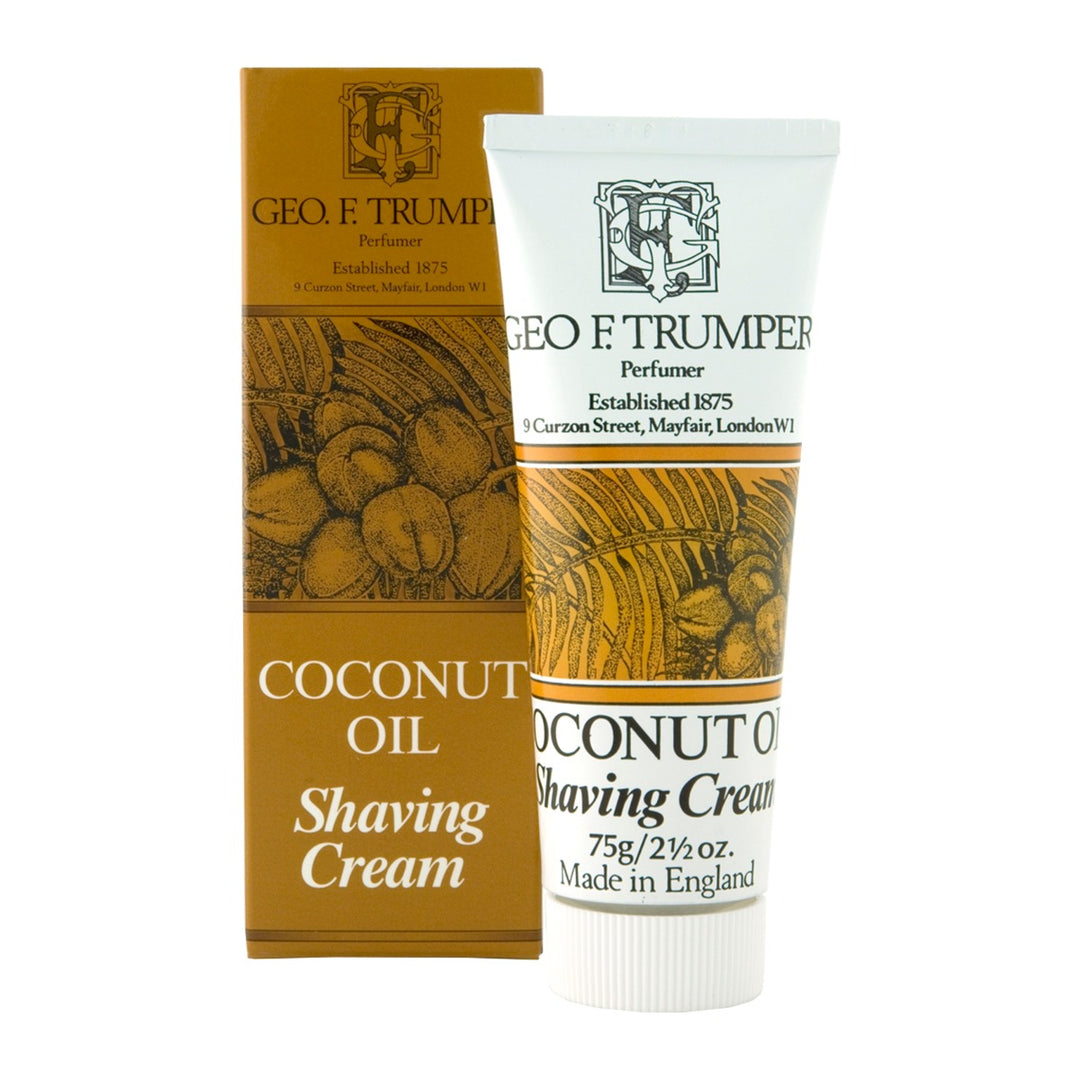 Geo. F. Trumper Coconut Oil Shaving Cream Tube, 75g