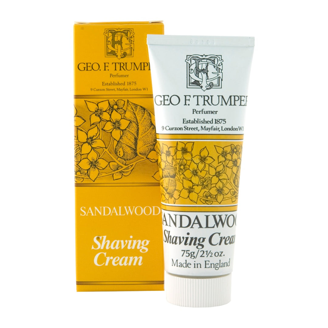 Geo. F. Trumper Sandalwood Shaving Cream Tube, 75g