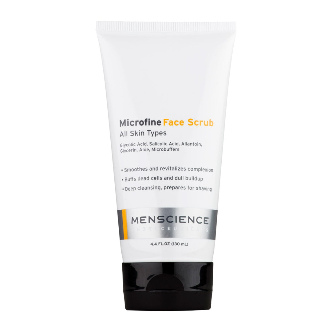 MenScience Microfine Face Scrub, 130ml