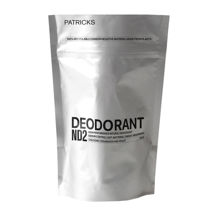 Patricks ND2 Natural Deodorant, 80g