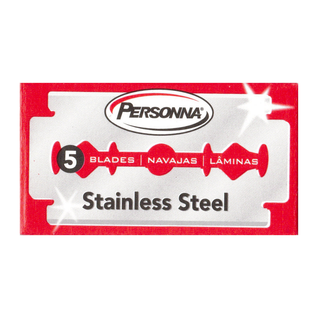 Personna Stainless Steel Double Edge Blades (5)