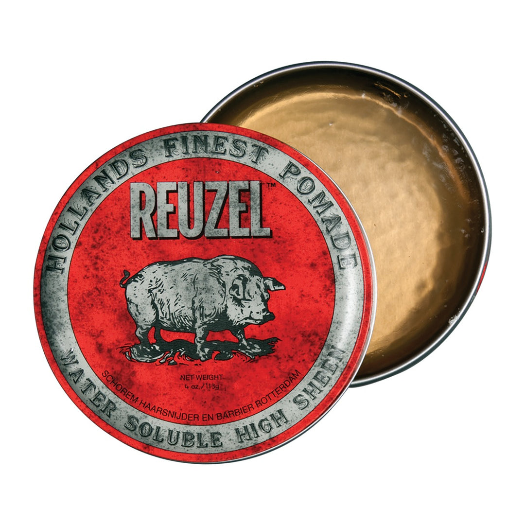 Reuzel Red Pomade: Water Soluble High Sheen, 113g